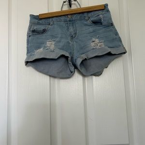 teen jean shorts